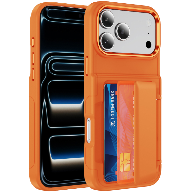 Nieuwe effenkleurige frosted P - Phone Cases With Card Holder recensie en prijs