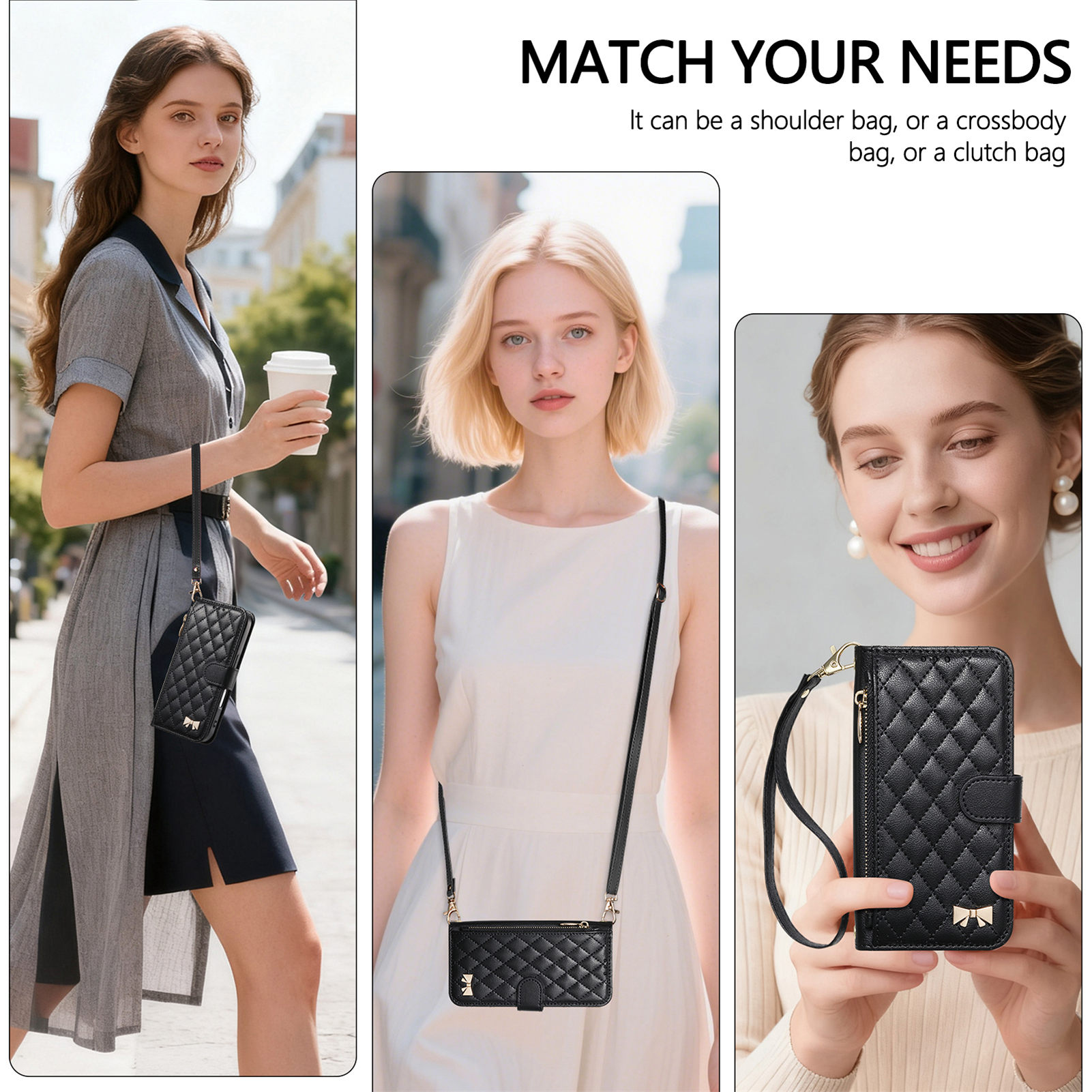PU Lederen Crossbody Flip Wall - Phone Cases With Card Holder recensie en prijs