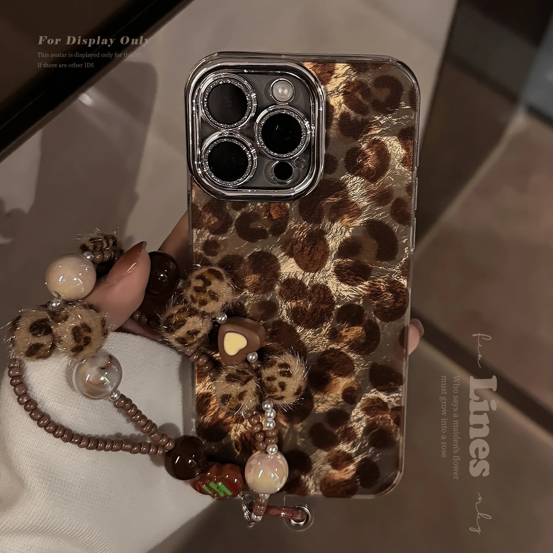Luxe luipaardprint telefoonhoe - Glitter Shockproof Case recensie en prijs