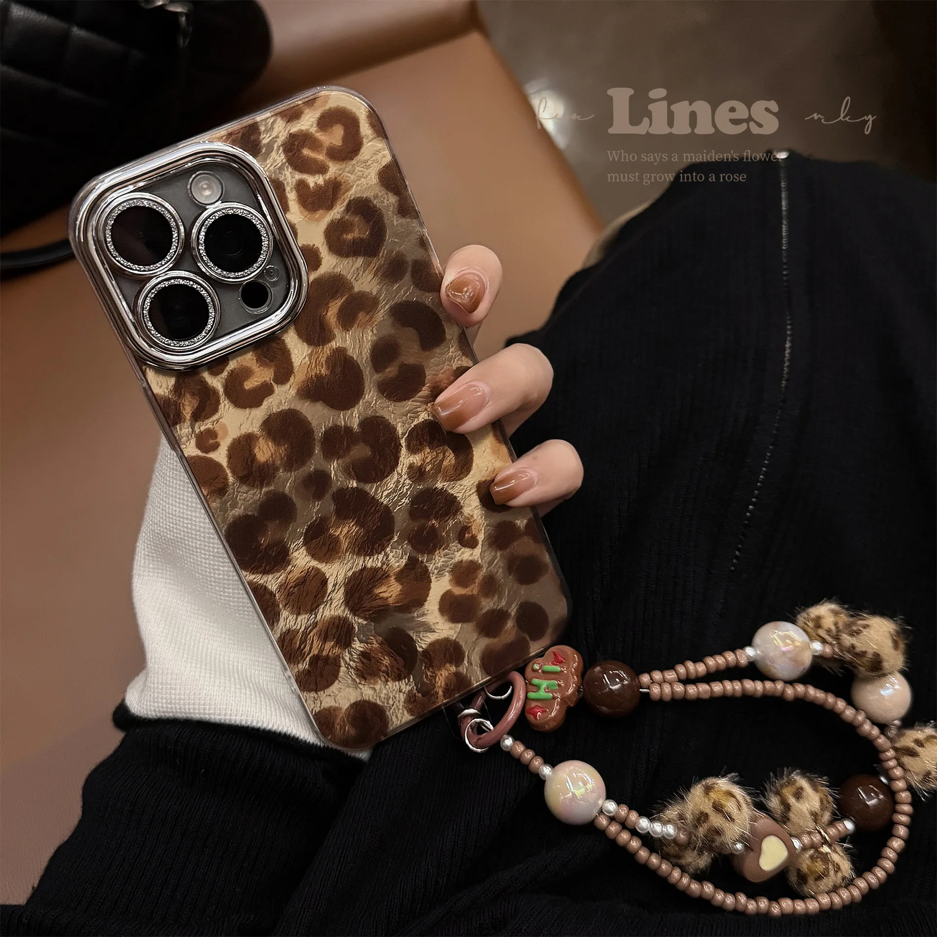 Luxe luipaardprint telefoonhoe - Glitter Shockproof Case recensie en prijs