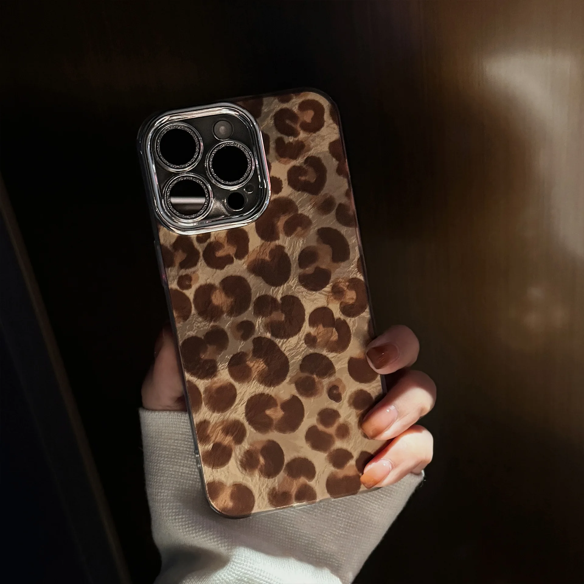 Luxe luipaardprint telefoonhoe - Glitter Shockproof Case recensie en prijs