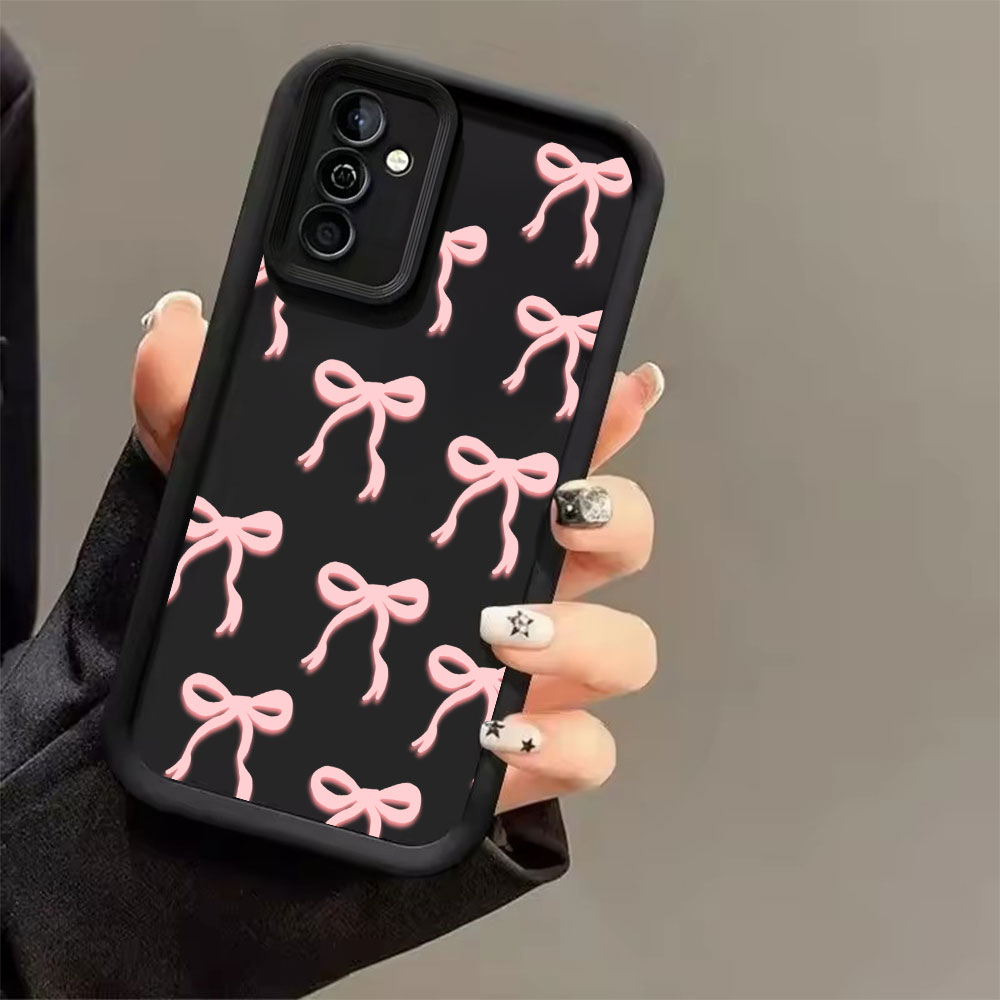Roze strikprint zachte TPU tel - Phone Cases Samsung S25 Ultra recensie en prijs