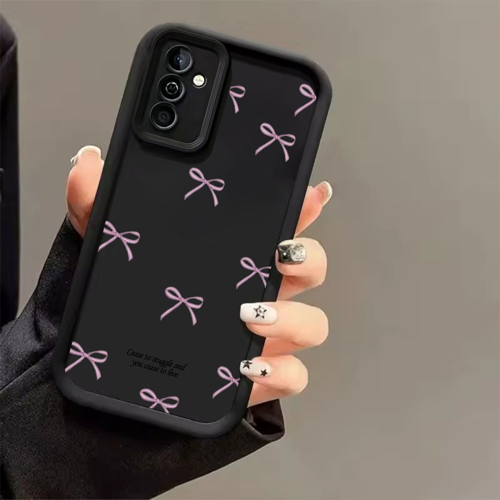 Roze strikprint zachte TPU tel - Phone Cases Samsung S25 Ultra recensie en prijs