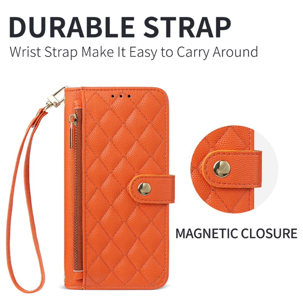Ling Grid Patroon Portemonnee  - Phone Cases You Can Design recensie en prijs