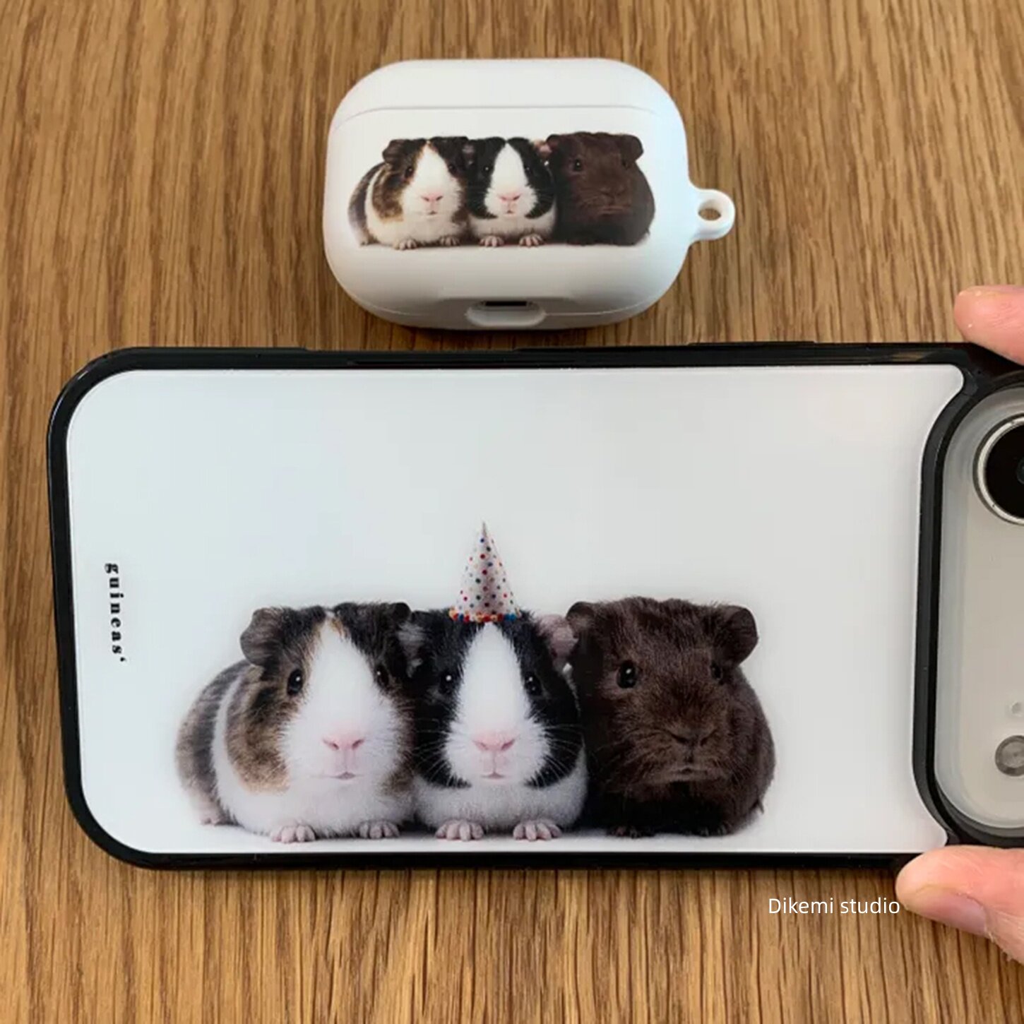 Koreaanse schattige drie cavia - Phone Cases Durable recensie en prijs