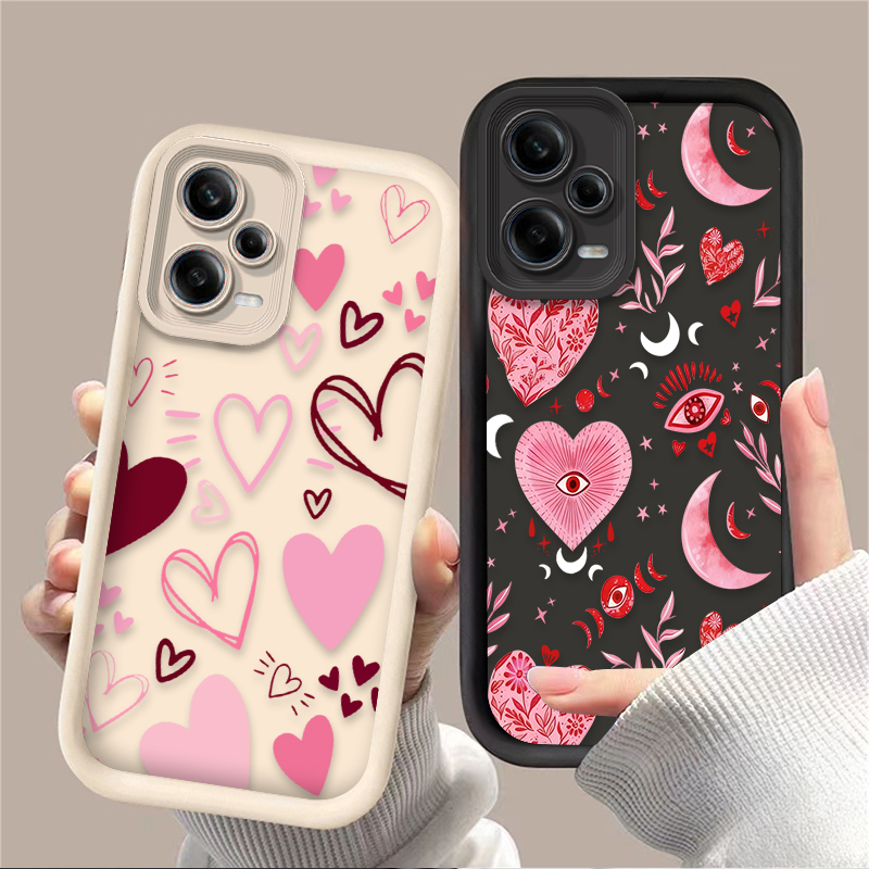 Roze hartvormige telefoonhoesj - Phone Cases Silicone recensie en prijs