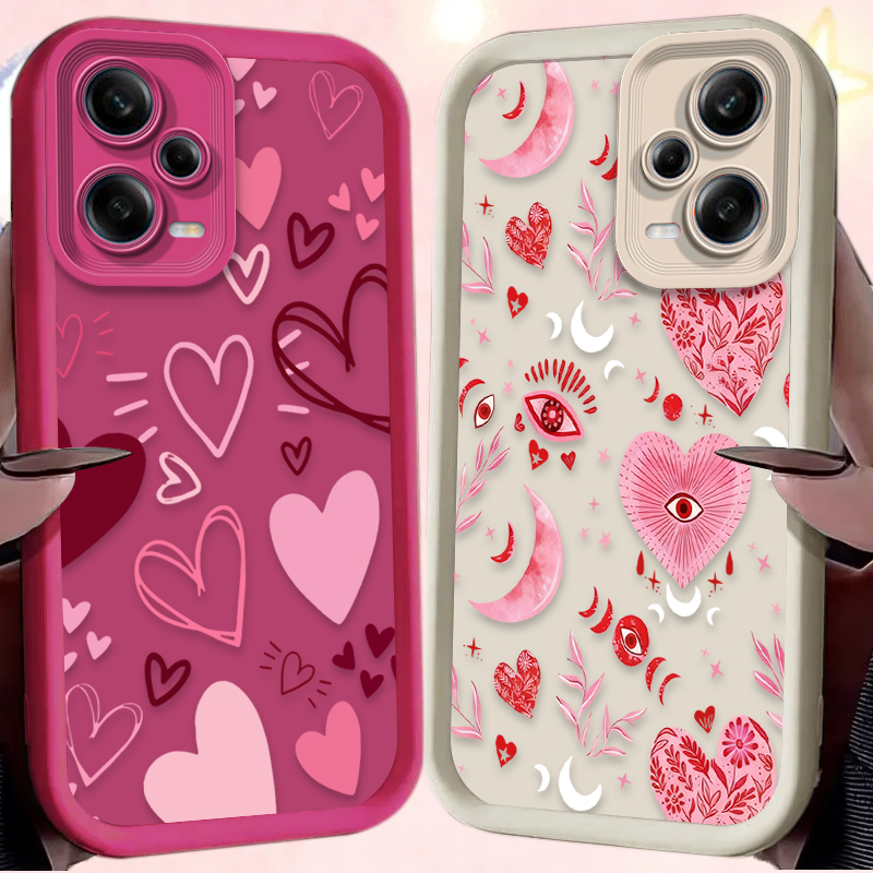 Roze hartvormige telefoonhoesj - Phone Cases Silicone recensie en prijs