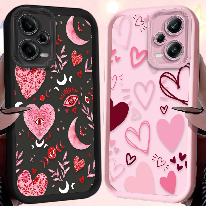 Roze hartvormige telefoonhoesj - Phone Cases Silicone recensie en prijs