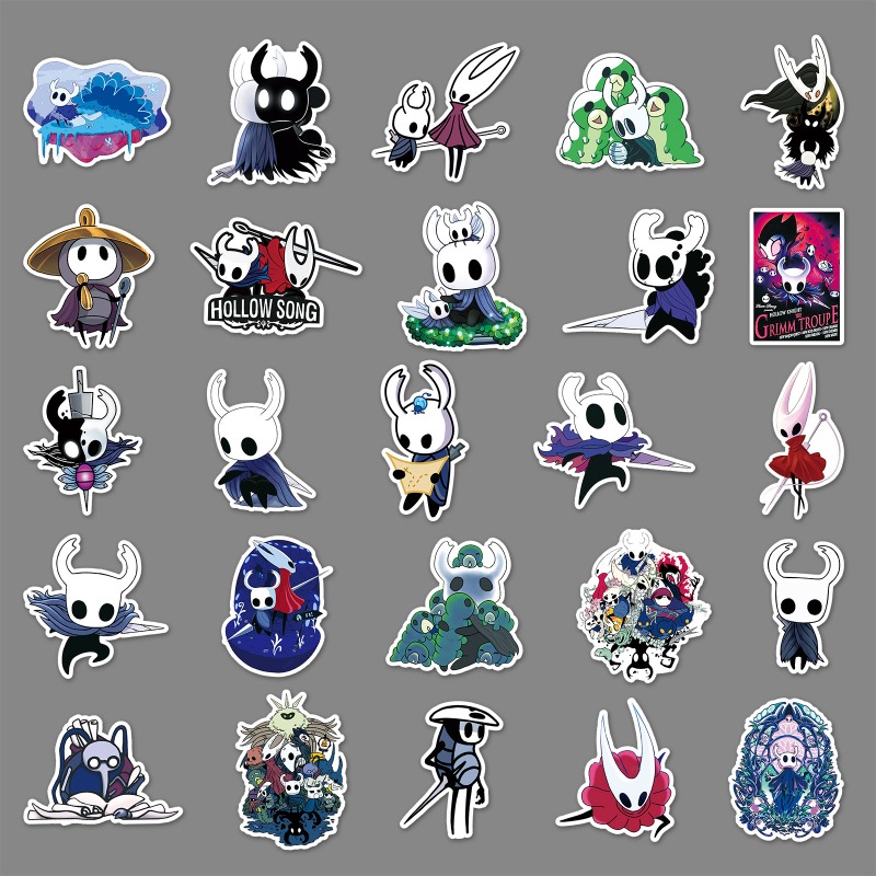 Hollow Knight 50 stuks sticker - Phone Cases Personalised recensie en prijs