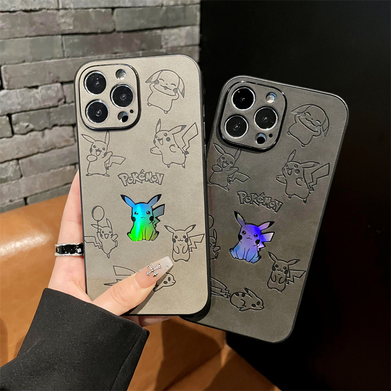 Cartoon Pikachu Kunstleer Lase - Phone Cases Durable recensie en prijs