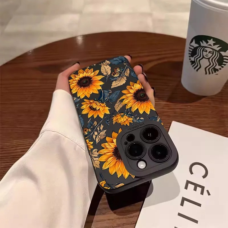 1 high-end zonnebloemontwerp A - Phone Cases You Can Design recensie en prijs