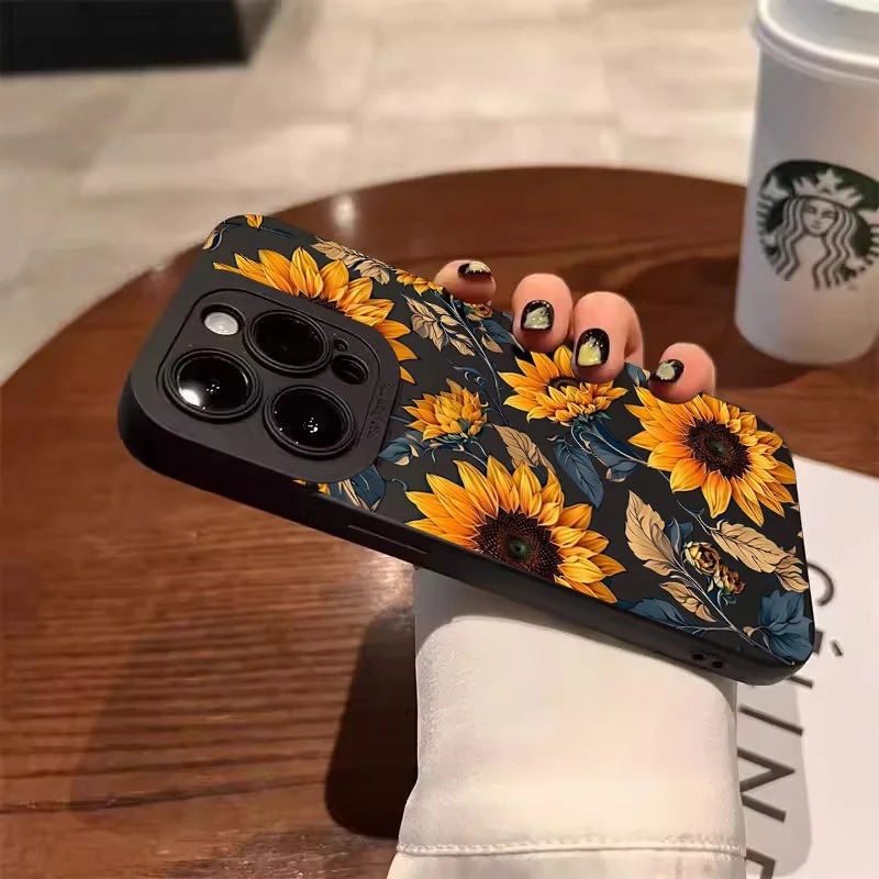 1 high-end zonnebloemontwerp A - Phone Cases You Can Design recensie en prijs