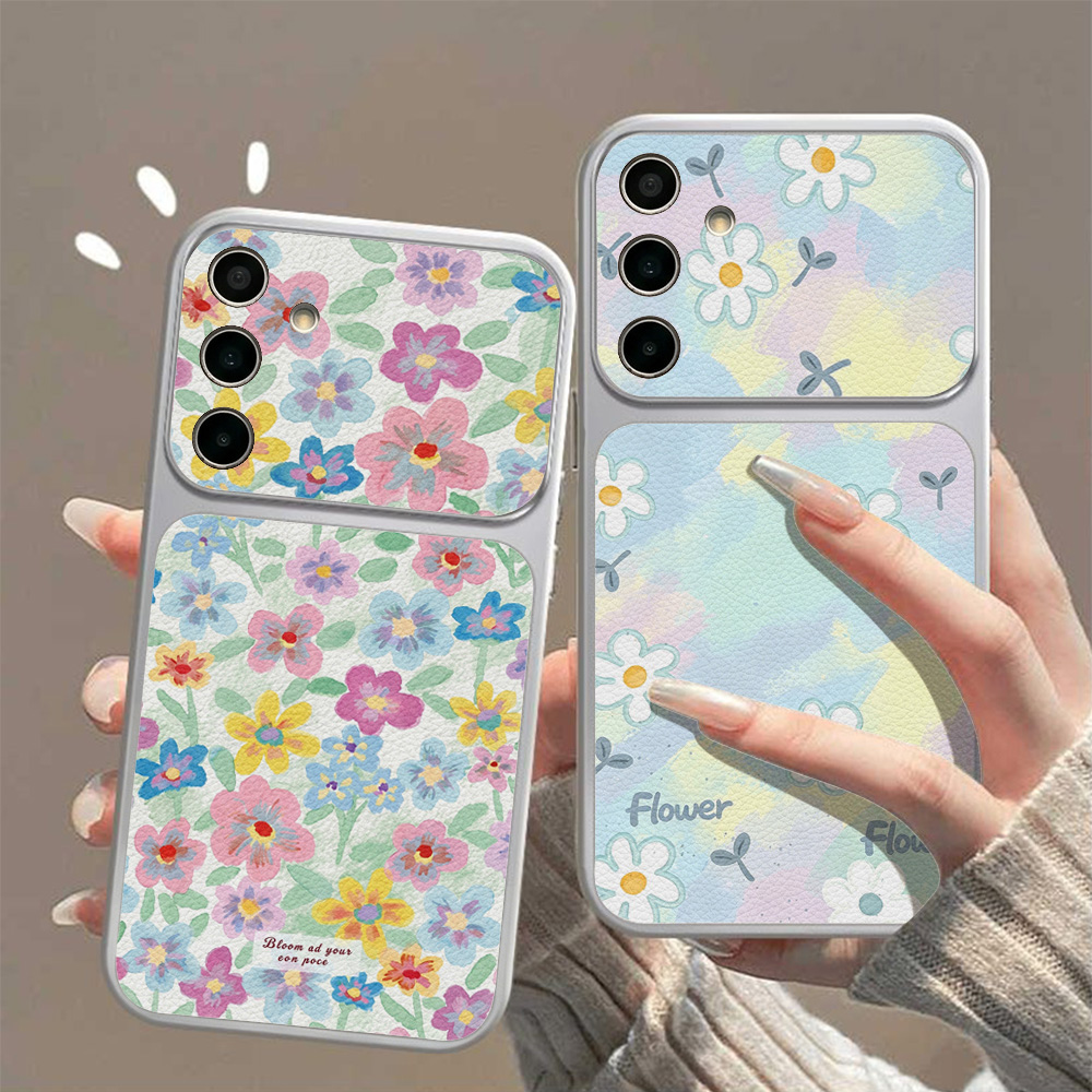 Kleurrijke bloemenleren telefo - Phone Cases Samsung S25 Ultra recensie en prijs