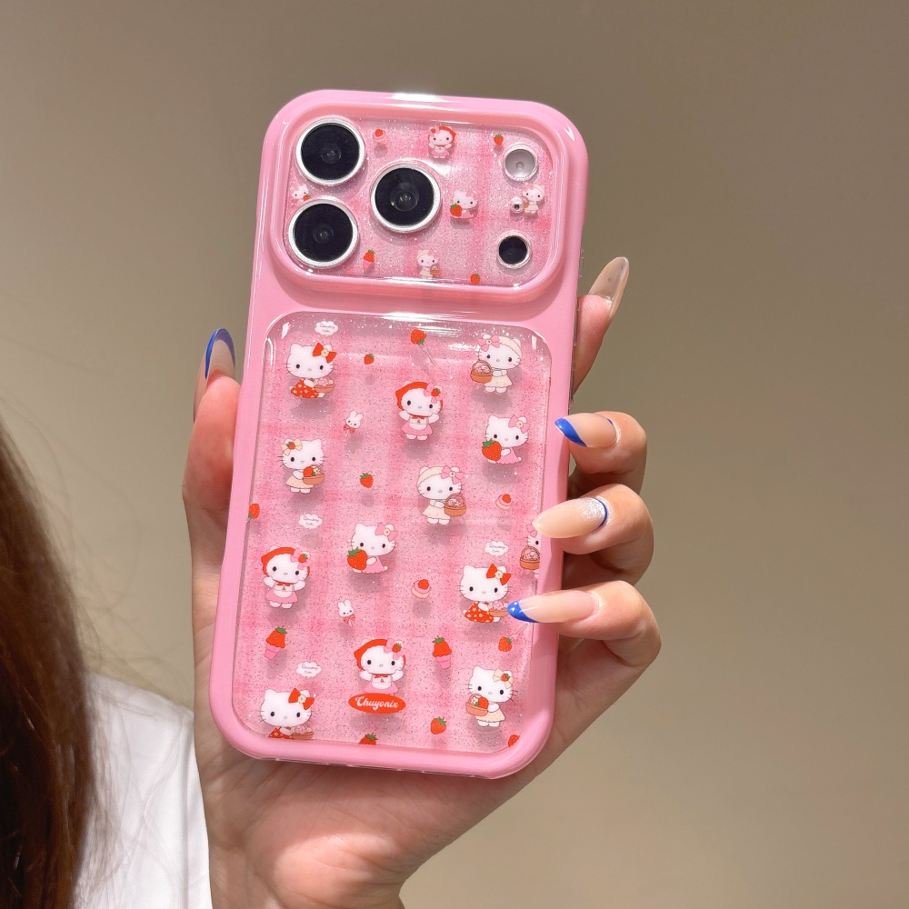 Sanrio Hello Kitty Mini Cartoo - Glitter Shockproof Case recensie en prijs