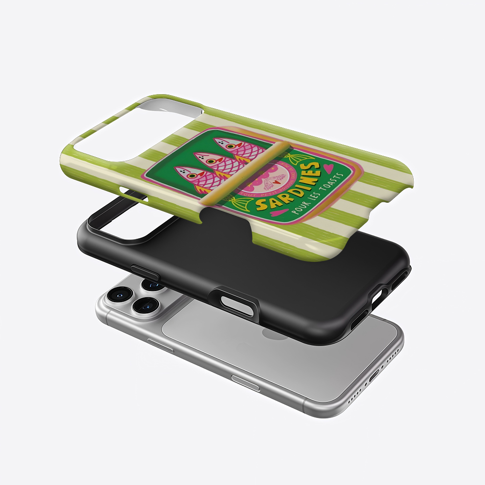 Sardine kan telefoonhoesje ont - Phone Cases You Can Design recensie en prijs