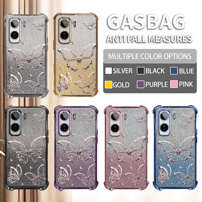 Glitter Plating Cover voor Viv - Glitter Shockproof Case recensie en prijs