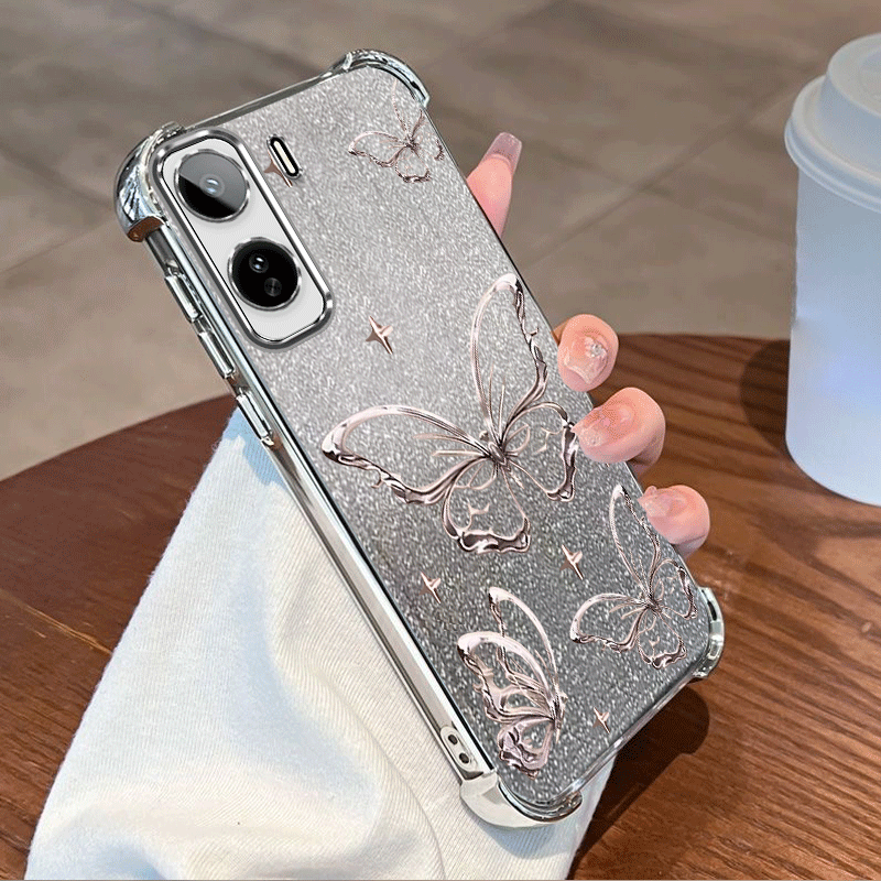 Glitter Plating Cover voor Viv - Glitter Shockproof Case recensie en prijs