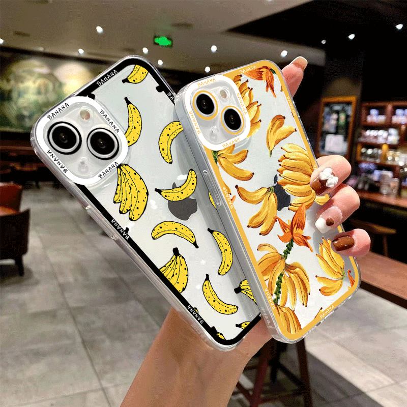 Grappige gele bananen fruitpri - Phone Cases Yellow recensie en prijs
