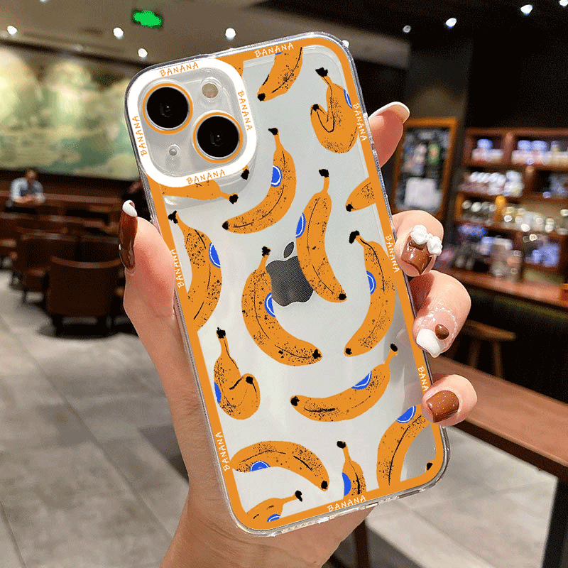 Grappige gele bananen fruitpri - Phone Cases Yellow recensie en prijs