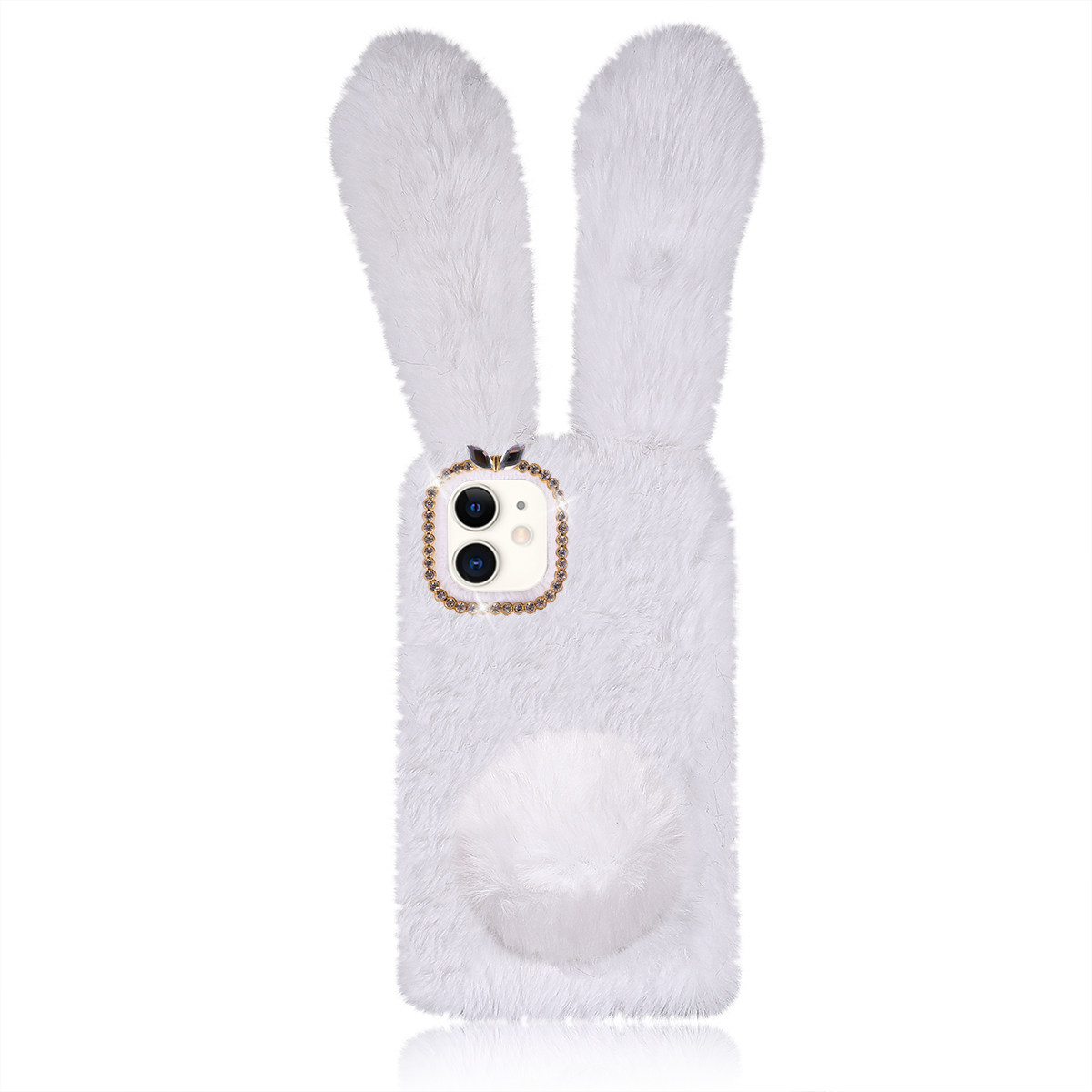 Wit 6,1 inch schattig konijnen - Phone Cases Metal recensie en prijs