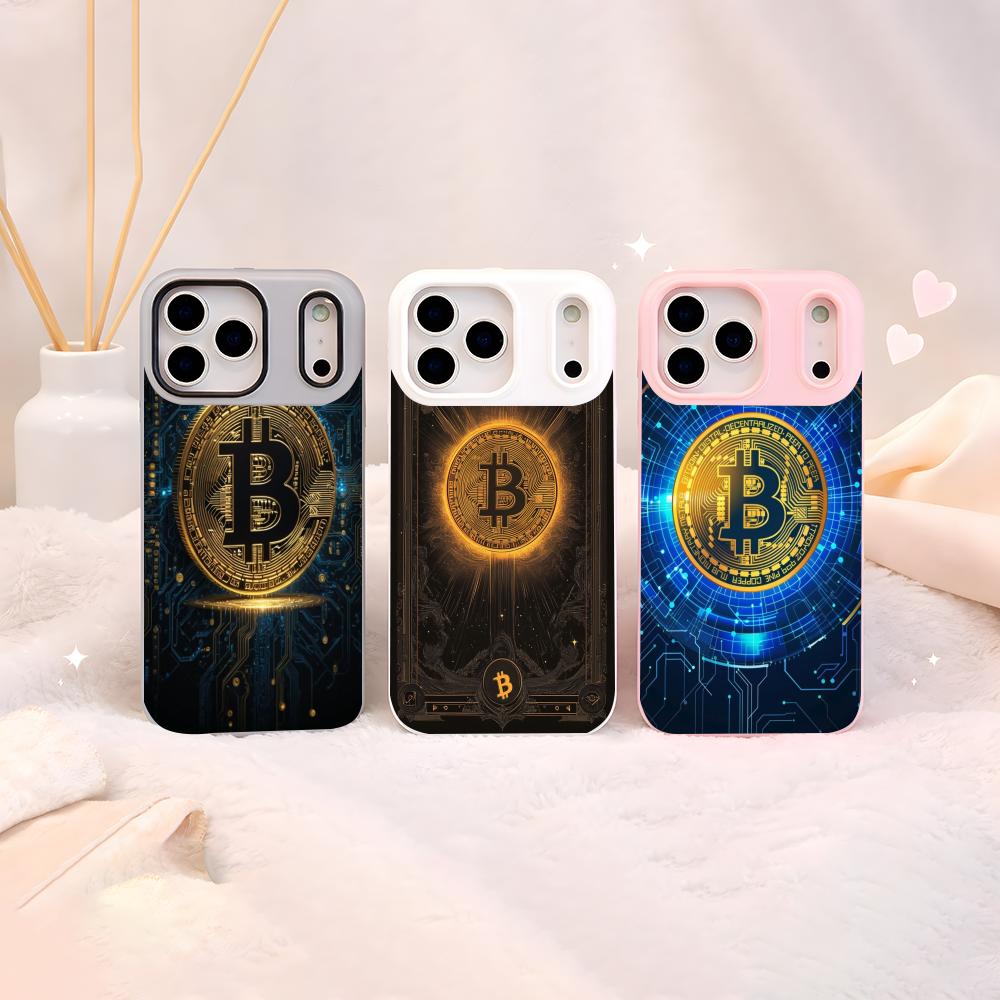 Crypto thema Bitcoin Telefoonh - Phone Cases Yellow recensie en prijs