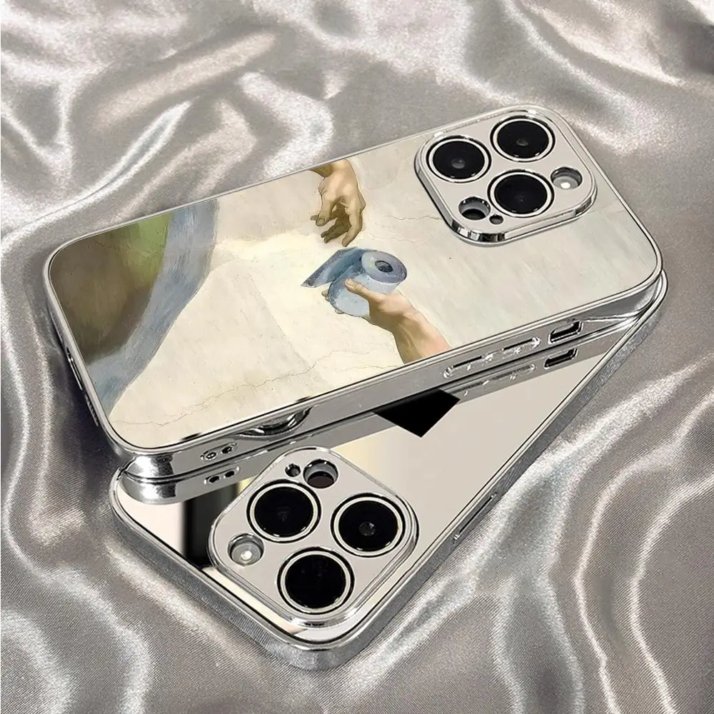 Hand van God en Adam Telefoonh - Phone Cases Metal recensie en prijs