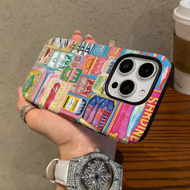 Ontwerpbewuste sardine blikjes - Phone Cases You Can Design recensie en prijs