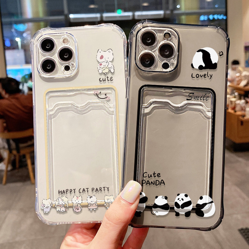 Leuke Zwarte Kat Telefoonhoesj - Phone Cases With Card Holder recensie en prijs