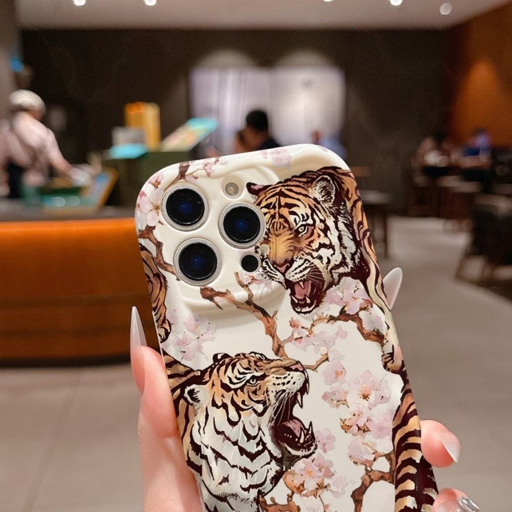 Schattig beren- en tijgerpatro - Phone Cases Protective recensie en prijs