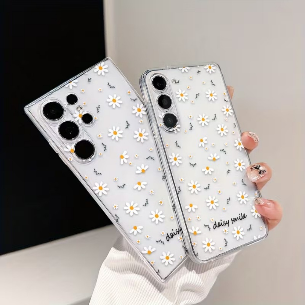 Gele Witte Daisy Bloemen Telef - Phone Cases Yellow recensie en prijs
