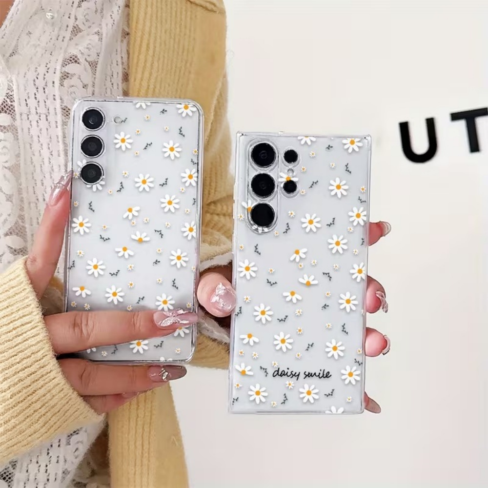 Gele Witte Daisy Bloemen Telef - Phone Cases Yellow recensie en prijs