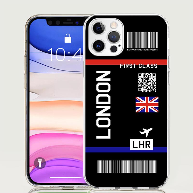 Telefoonhoesje met vliegticket - Phone Cases Aviation recensie en prijs