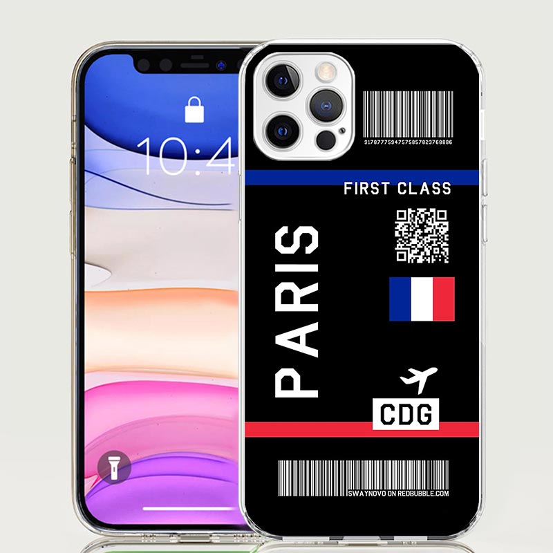 Telefoonhoesje met vliegticket - Phone Cases Aviation recensie en prijs