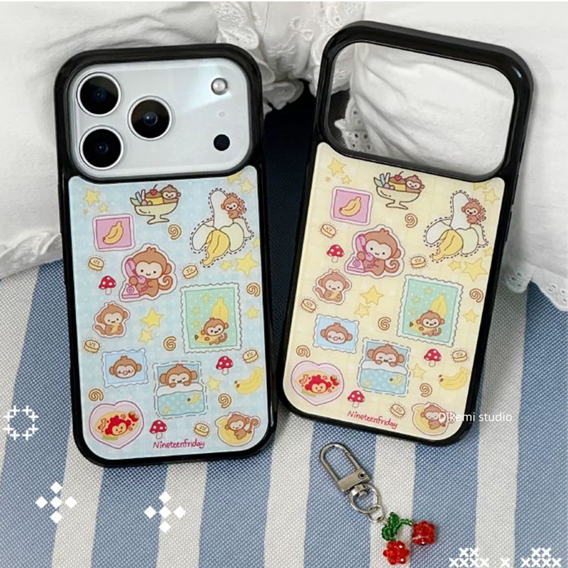 Koreaanse Ins Blauw Gele Aap B - Phone Cases Yellow recensie en prijs