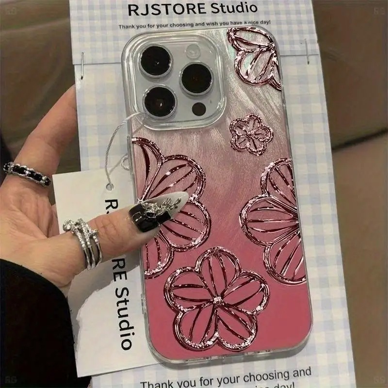 Modieus gradiëntglas bloem hoo - Phone Cases You Can Design recensie en prijs