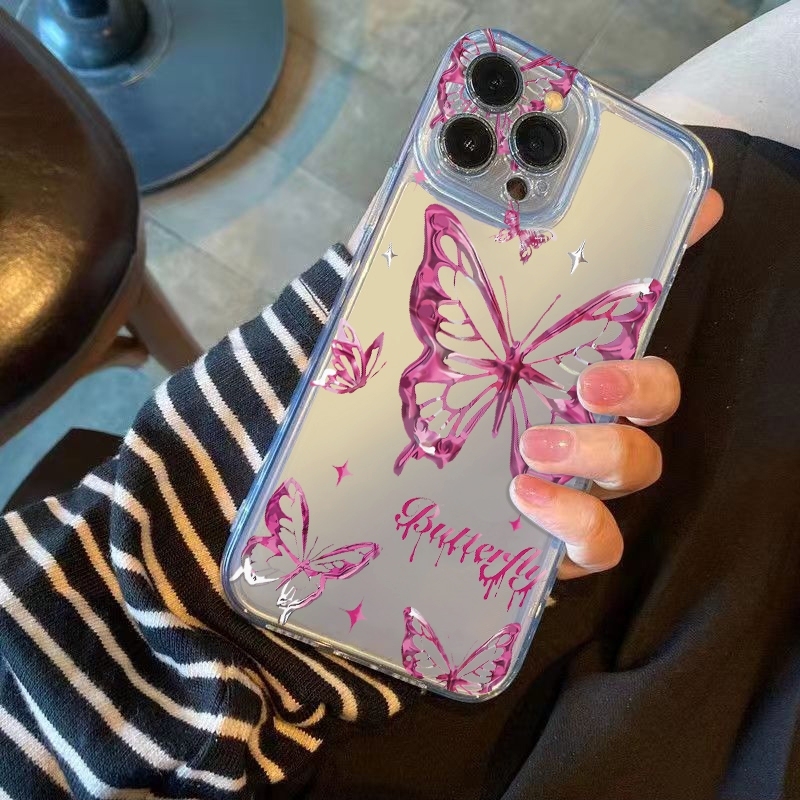 Y2K Glitter Vlinder Telefoonho - Glitter Shockproof Case recensie en prijs