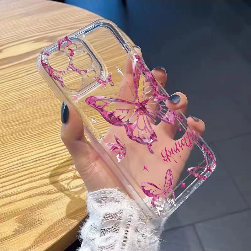Y2K Glitter Vlinder Telefoonho - Glitter Shockproof Case recensie en prijs
