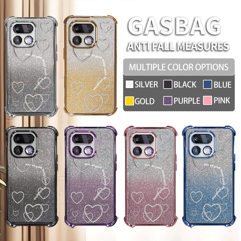 Glitter Plating Beschermhoes V - Glitter Shockproof Case recensie en prijs