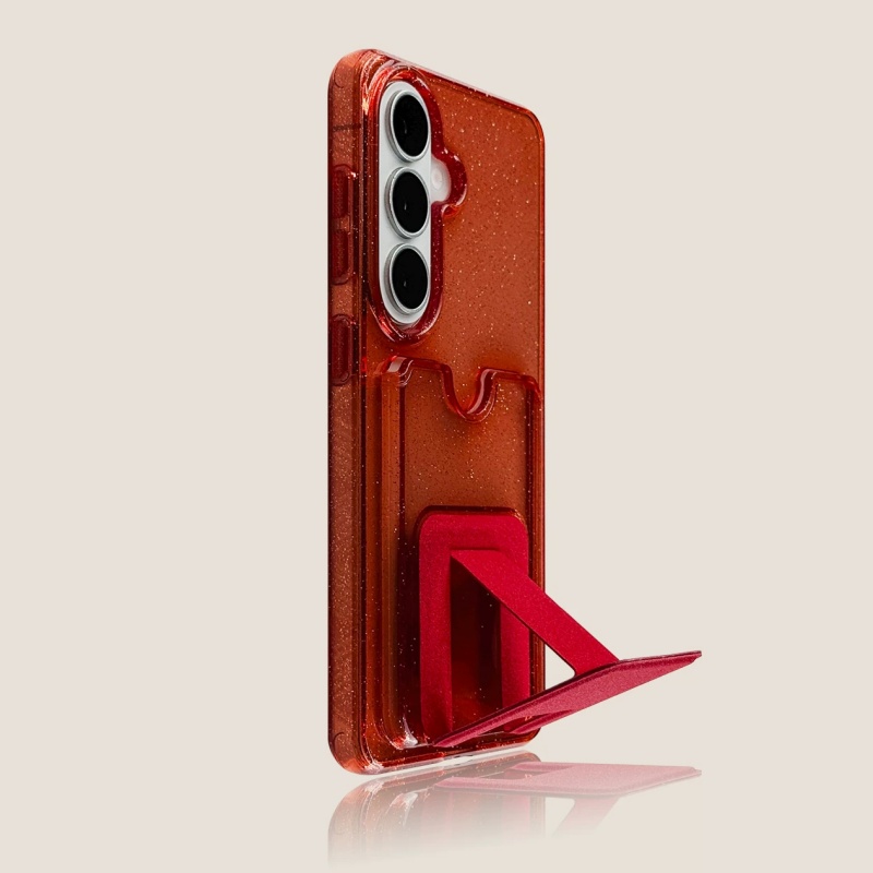 Glitter Transparante Kaarthoud - Phone Cases With Card Holder recensie en prijs
